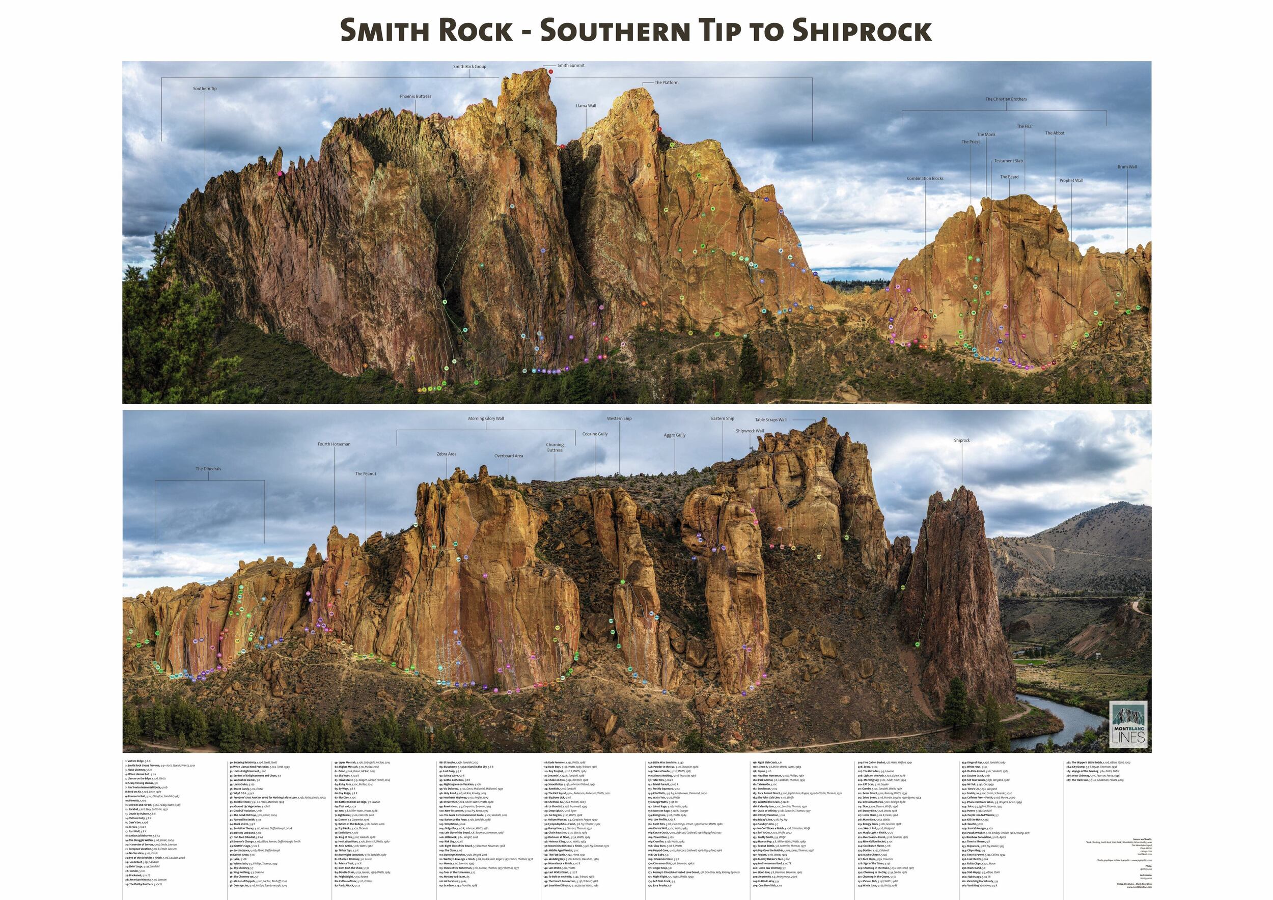 MBL - Smith Rock - southern tip to shiprock - XXL